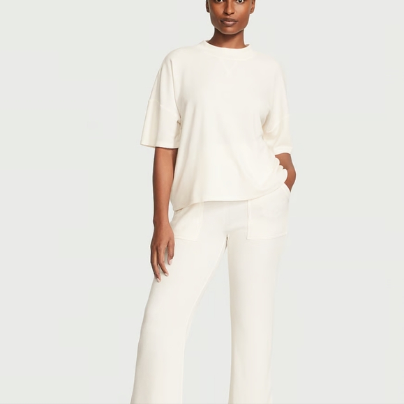 Victoria's Secret Other - Victoria's Secret NWT  Pajama Set - Sleepwear Loungewear sz 2X cream  $69 retail